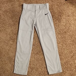 Nike Youth Gray Baseball Pants